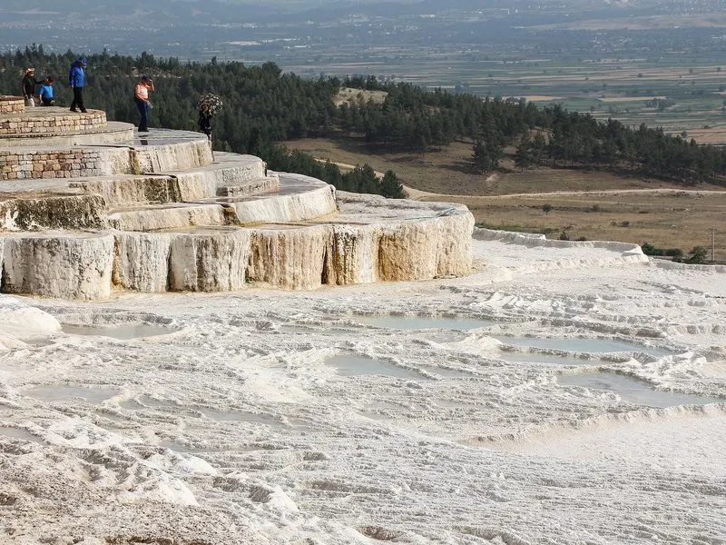 Bathe In The Travertines Of Pamukkale