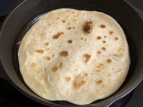 Eat roti