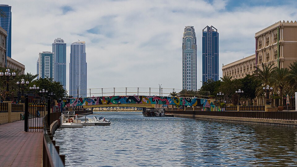 Evening at Al Qasba