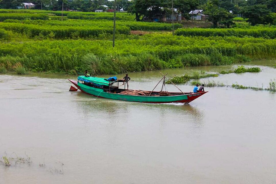 Boat on the Karnaphuli