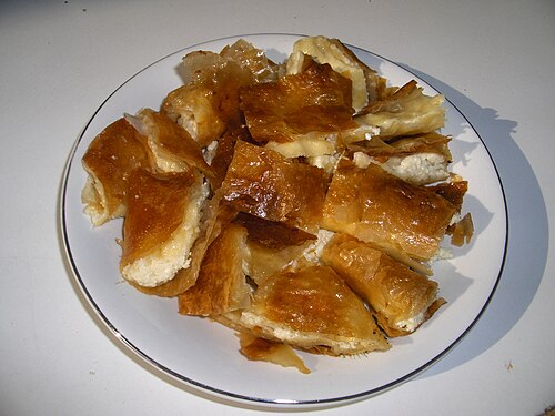 Bougatsa breakfast