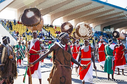 Hear the royal drummers