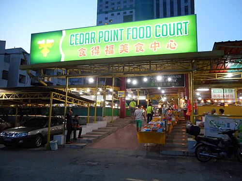 Eat at night markets