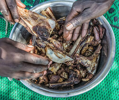 Try local food