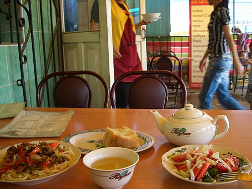Try Kyrgyz food