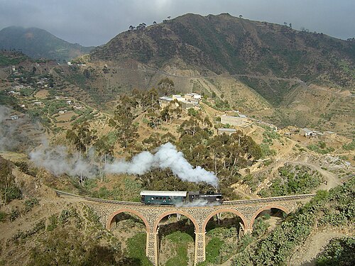 Steam train to Nefasit