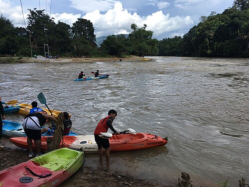 Kayaking and tubing
