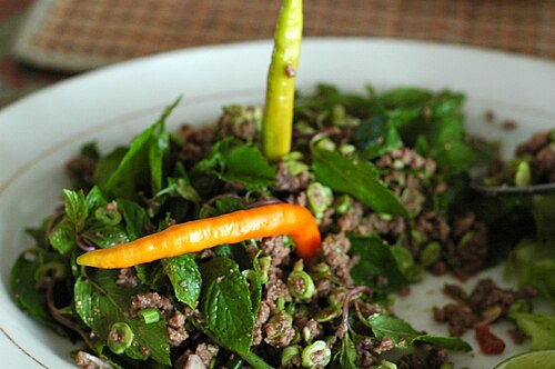 Eat Lao food