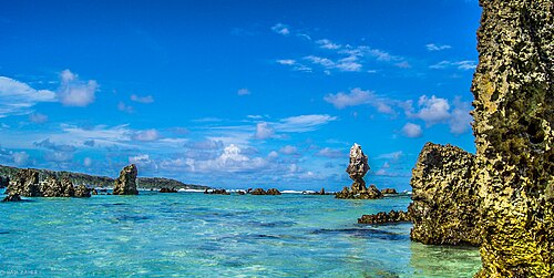 Swim at Anibare Bay
