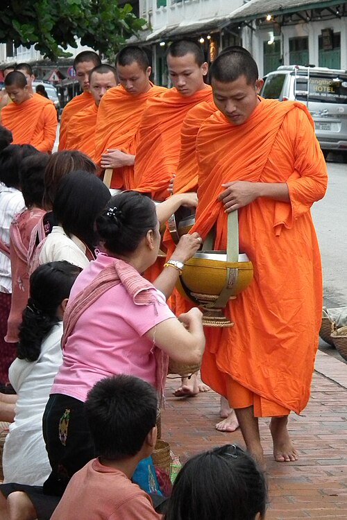 Watch the alms round