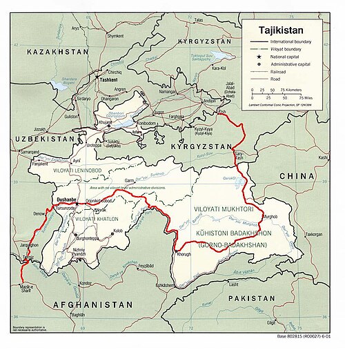 Start the Pamir Highway