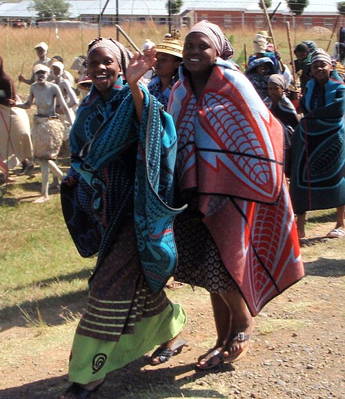 Shop for a Basotho blanket