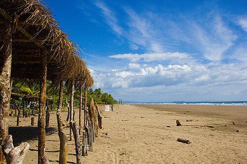 Las Lajas beach