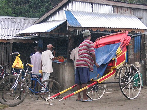 Ride a pousse-pousse