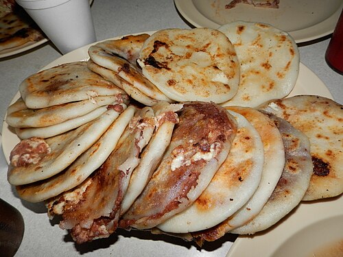 Eat pupusas