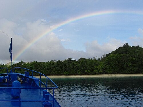 Boat to Tulagi