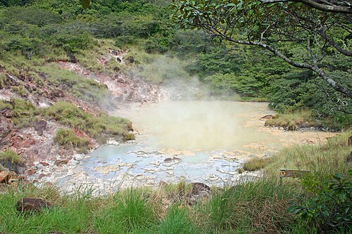 Hot springs and mud baths