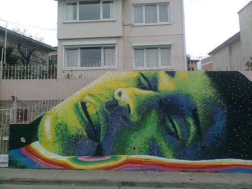 Street art walk