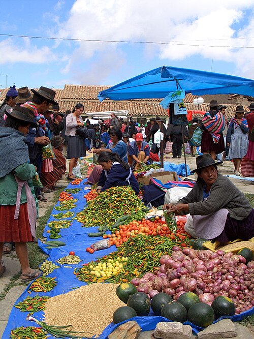 Tarabuco Sunday market