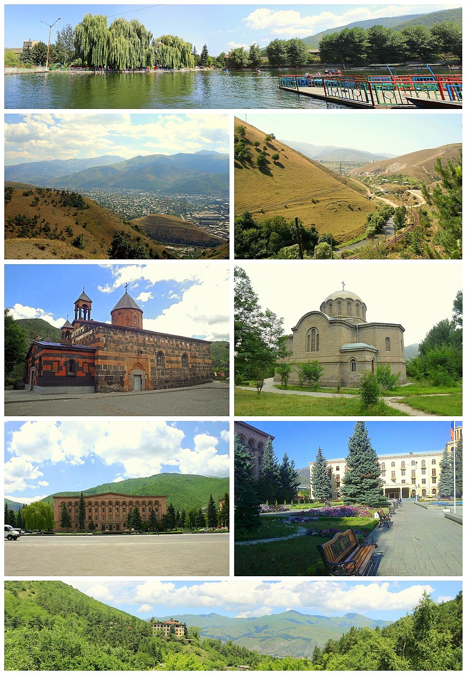 Vanadzor town centre