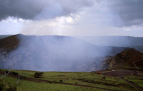 Masaya Volcano at dusk