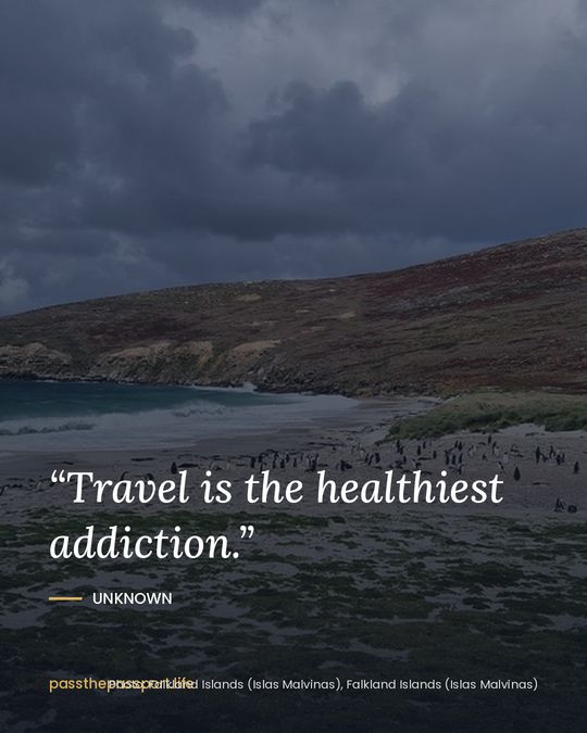 “Travel is the healthiest addiction.” — Unknown