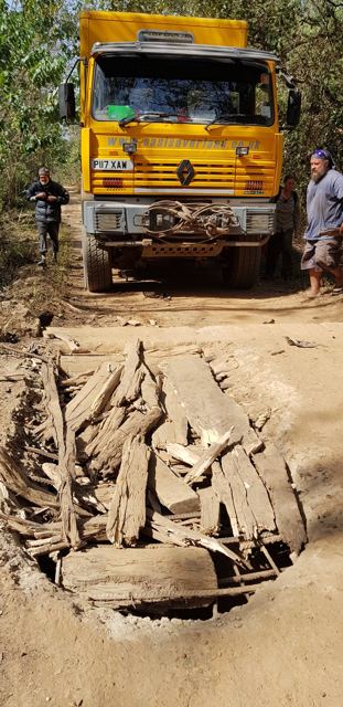 Roads In Sierra Leone. 60KM In a day