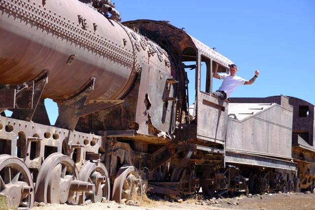 Uyuni Train Graveyard, Bolivia