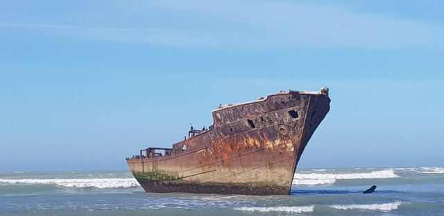 Shipwreck, Western Sahara